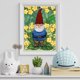 thumbnail image 4 of Cuadros Decorativos 5D DIY diamante pintura completo redondo taladro dibujos animados viejo gnomo pared decoración Rhinestone JShteea Nuevos Originales, 4 of 8