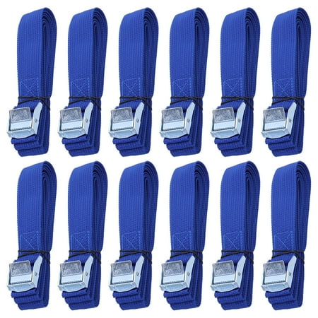 

YARNOW 12 Pcs Durable Lashing Straps Tie Down Strap Cargo Tie-Down Strap Cam Lock Buckle