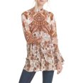 thumbnail image 1 of Blusa tipo túnica Free People Lady Luck para mujer naranja mediana, 1 of 1