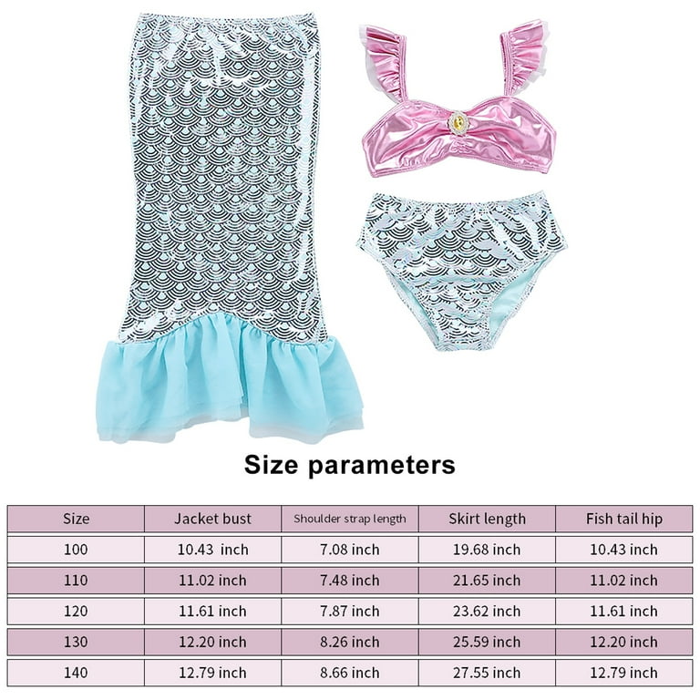 Mermaid Swimming Costume Tesco vlr.eng.br