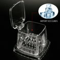 thumbnail image 2 of Ice Crusher Small DIY Hand-Crank Ice Shaver Breaker Home Breaker; Snow Cone Portable Snow Cone Machine, Clear, 2 of 9