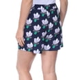 thumbnail image 4 of MARE MARE $99 Womens New 1863 Navy Floral Zippered Cuffed Casual Short L B+B, 4 of 4