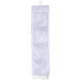thumbnail image 1 of EeaseCA 1pc Door Hanging Non-woven Transparent Double Sides Pockets Bag Storage Holder, 1 of 7