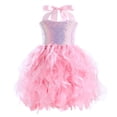 thumbnail image 1 of Vestido Suppromo de tul rosa para cumpleaños para niñas de 7 a 8 años, 1 of 7
