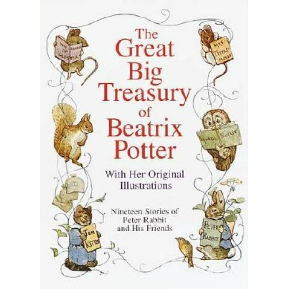 Pre-Owned The Great Big Treasury of Beatrix Potter (Hardcover) 0517072467 9780517072462