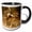 Black/White, variant on 3drose, Gray Wolf Wildlife at the Arizona-sonora Desert Museum - Us03 Kwi0027 - Kymri Wilt, 11oz Two-tone Red Mug