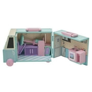 Olivia's Little World Food Truck Dollhouse for 3.5" Dolls, Multi