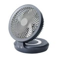 thumbnail image 2 of Portable USB Rechargeable Wall Mount Fan With Foldable Design For Living Room Bedroom Kitchen Indoor Use, 2 of 9