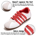 thumbnail image 3 of Knivor Slip On Casual Sneakers for Women Elastic Crisscross Strap Low Top Fashion Sneakers Non Slip Flat Lightweight Retro Walking Casual Shoes, 3 of 7