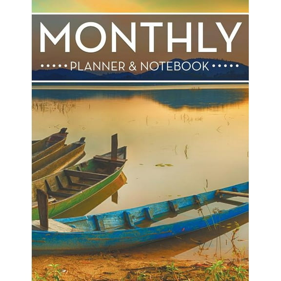 Monthly Planner & Notebook (Paperback)
