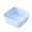 Blue, variant on Eolstice 1PCS Lightweight Plastic Bowl, Portable Soup Dessert Salad Bowl, Easy Clean Tetragonum Rice Bowl, for Picnic Snack Home Use, BPA Free