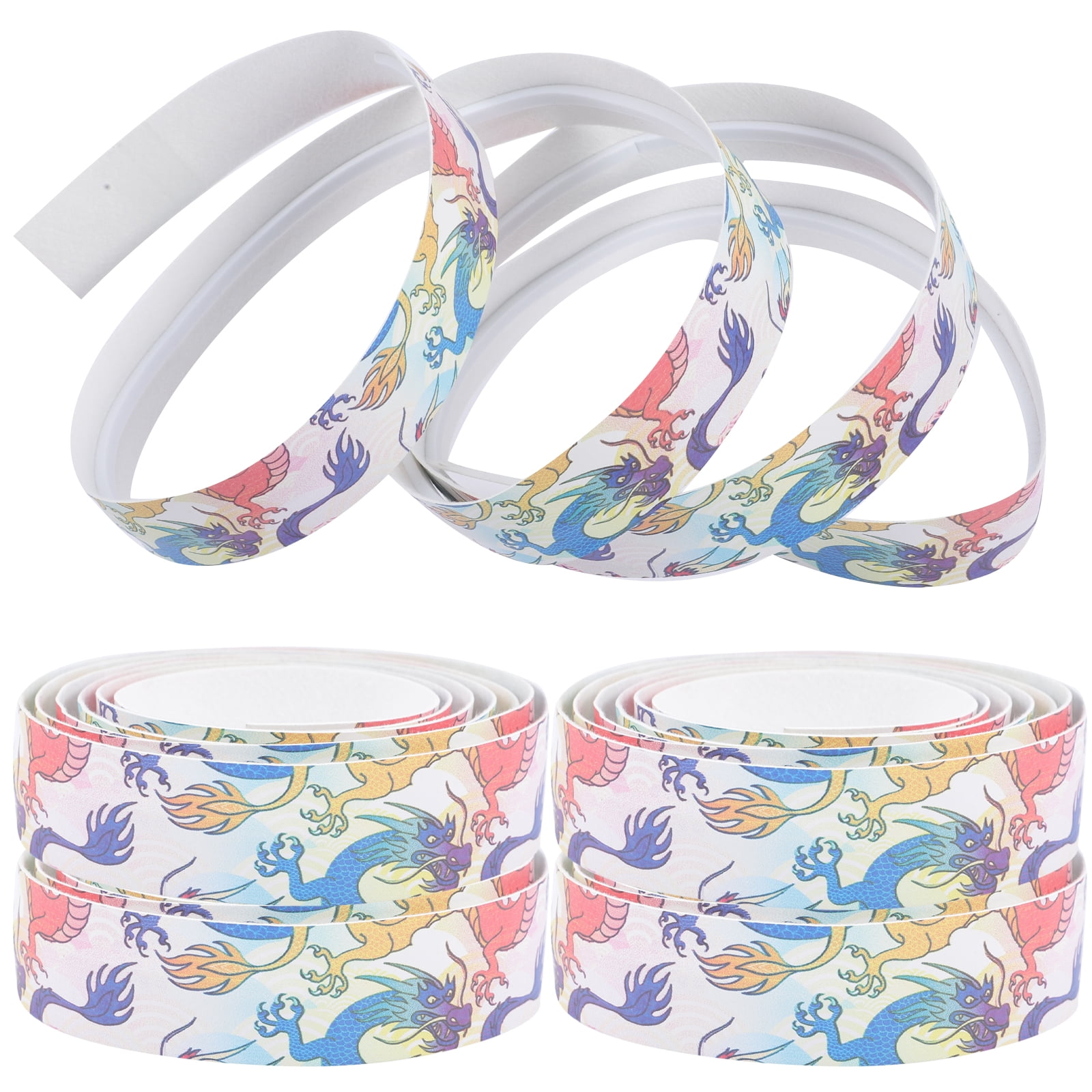 5Pcs Tennis Racket Grip Tapes Antiskid Tapes Sweat Absorbing Badminton