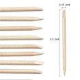 thumbnail image 2 of Palitos de madera naranja AMOSTBY para decoración de uñas, 11,43 cm, 1000 unidades, 2 of 7