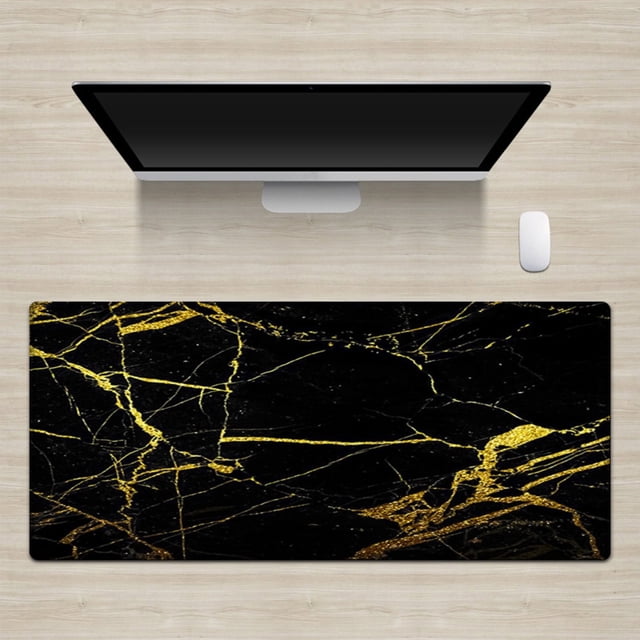 Gaming Pad Natural Rubber Base Non- Computer Desk Mat for Gamers and Use