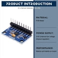 thumbnail image 6 of 10Pcs MPU6500 Gyroscope Accelerometer Sensor Module 6- -6500 Sensor Module IIC Communication Protocol, 6 of 9
