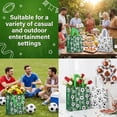 thumbnail image 4 of 24 Pcs Football Party Gift Bags, Reusable Non Woven Sports Goodie Bags with Handles, Large Soccer Theme Favor Tote for Team Gatherings, Game Day Events and Birthday Celebrations, 4 of 8
