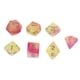 thumbnail image 1 of Juego de 7 dados poliédricos de plástico para juegos de mesa, D4-D20, para juegos de rol DND RPG Estilo 11, 1 of 9