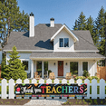 thumbnail image 7 of Colorful Pencil Thank You Banner Teachers Appreciation Week Balloons Celebration for Classroom Decor School Event, 7 of 7