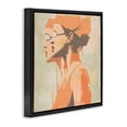 thumbnail image 2 of Stupell Industries Modern Swimming Twins Silhouettes Black Floating Frame Canvas Art, 18 x 18, by Layla Oz, 2 of 8
