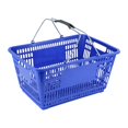 thumbnail image 1 of DOLITY Panier d'Achat Panier de Rangement Ergonomique pour Légumes Fruits sous Armoire Bleu, 1 of 9
