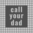 thumbnail image 2 of Murdock, Ramona 26x26 White Modern Wood Framed Museum Art Print Titled - Call Your Dad, 2 of 4