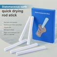 5 Pcs Diatom Drying Rod Stick for Toys, Reusable Deodorizer ...