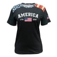 thumbnail image 4 of idosla 250 Anniversary USA Shirt Women's Short Sleeve T-Shirt Patriotic American Flag Eagle Tops 1776-2026 Tshirt Gifts (White, XXL), 4 of 7
