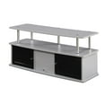 thumbnail image 3 of Designs2Go TV Stand with 3 Storage Cabinets and Shelf for TVs up to 55 inches, Gray, 3 of 3