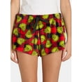 thumbnail image 4 of Grinch Women's Plush Sleep Shorts, 2-Pack, Sizes XS-3X, 4 of 5