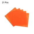 thumbnail image 3 of Hojas de fieltro suave, hojas de tela para manualidades, naranja, 4 pulgadas x 4 pulgadas, 21 piezas, 3 of 7