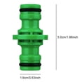 thumbnail image 3 of Conector de tubería de grifo de agua de adaptador de grifo de plástico para el hogar de 28 piezas para ensamblador de tubos de agua de granja de jardín Advancent HA6174-00B, 3 of 6