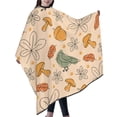 thumbnail image 6 of ZICANCN Hair Cutting Cape for Adults, Leaf Bird Mushroom Autumn Cape Salon Barber Cape for Hair Stylist Shampoo Capes Waterproof, 55x66 Inches, 6 of 7