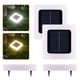 thumbnail image 1 of Luz solar enterrada para jardín exterior – Lámpara de 16 LED para senderos de jardín, ABS impermeable, energía solar, blanca/cálida, fácil de instalar, decoración de césped y villa, sensor, 1 of 7