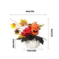thumbnail image 3 of Mrzvby Fall Decoration and Home Decor,Halloween Simulated Pumpkin Decoration Fall Thanksgiving Halloween Home Ornament Table Living Room Flower Decoration, 3 of 6