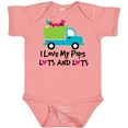 thumbnail image 3 of Inktastic I Love My Pops Boys or Girls Baby Bodysuit, 3 of 5