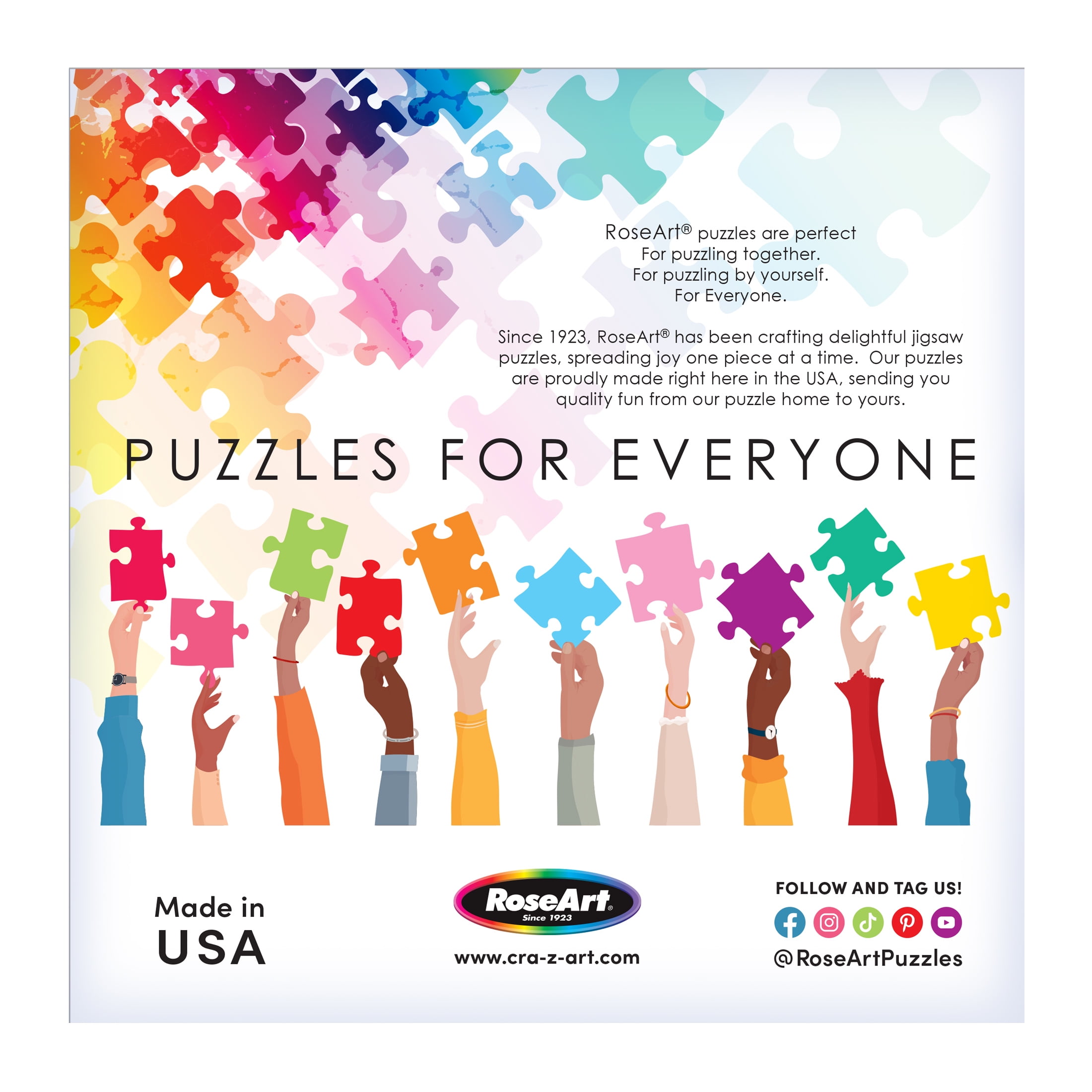 RoseArt - Favorite Places 1000-Piece - HH Couple in the garden- Adult Interlocking Puzzle