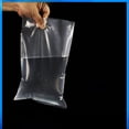 thumbnail image 2 of Bolsas interiores de cartón para almacenamiento móvil, de PE transparente, con bolsillo plano, gruesas, resistentes a la humedad, 500 unidades, 2 of 3
