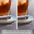 thumbnail image 6 of Thirstystone "Salty Wash" Single Round Absorbent Stone Coaster, 6 of 7
