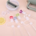 thumbnail image 3 of Hariumiu Silicone Straw Caps Leak Proof Reusable Eco-Friendly Dust-Proof for 30/40oz Tumbler Accessories Faux Diamond Tumbler Straw Plugs, 3 of 8