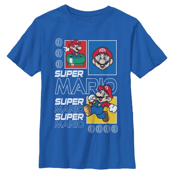 Boys Nintendo Super Mario Coins T Shirt