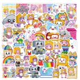 thumbnail image 2 of Pegatinas de dibujos animados de Anime Boxy Rocky Foxy Lankybox para maleta, monopatín, guitarra, ordenador portátil, decoración de teléfono, pegatina impermeable, juguetes para niños, 2 of 3
