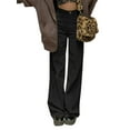 thumbnail image 2 of xiaxaixu Women Straight-leg Pants with High Waist Version, Street Style, 2 of 3