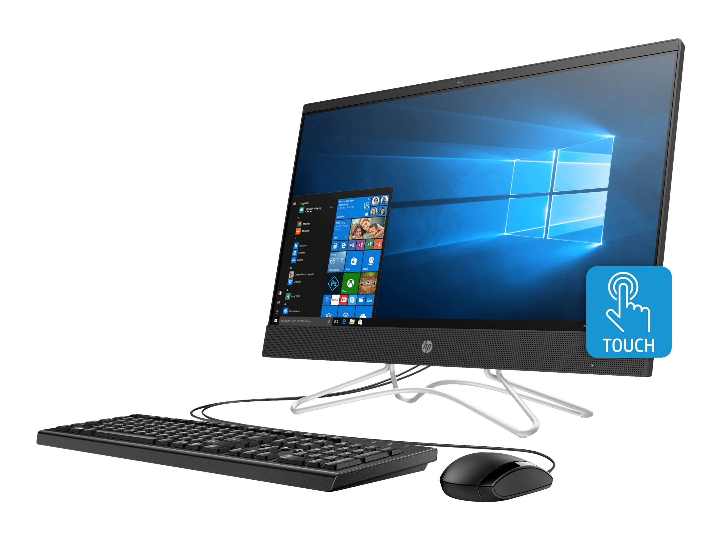 HP 24f0024 Allinone Core i3 8130U / 2.2 GHz RAM 8 GB SSD 256