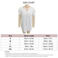 thumbnail image 3 of Camiseta de verano para mujer camisetas de manga corta con pétalos holgados de color puro estilo informal calado transpirable para exteriores ANGGREK Otros, 3 of 3