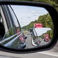 thumbnail image 5 of heka 2pcs Car Blind Spot Mirrors Stick-on Rearview Pot Mirrors, 5 of 6
