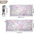 thumbnail image 4 of Dreamtimes Purple Flowers Beach Towel Quick Dry Absorbent Bath Towels Sandproof Lightweight Towel for Gym Yoga Sports Swimming- 30x60in, 4 of 7