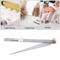 thumbnail image 4 of Taper Gauge Wedge Feeler Gauge Hole Gap Ruler Stainless Steel Welding Test Hole Inspection Tool, 4 of 5