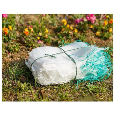 Lot 100 Sacs Filet Réutilisables 15 Mm Maille – Vert, Pour Fruits Légumes Œufs Noix Courses Éco – Respirants & Solides