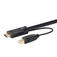 thumbnail image 3 of Monoprice HDMI USB Combo Cable - 10 Feet - Black | 4K@60Hz, High Dynamic Range (HDR) For KVM Switches - Switch Series, 3 of 6