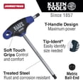 thumbnail image 2 of Llave Klein Tools JTH6M8BE con punta esférica de 8 mm, mango en T de 15 cm, 2 of 2